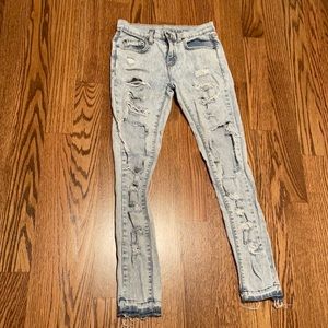 Low rise ripped CARMAR  size 26 great condition